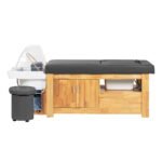 Gabbiano Head Spa Bali Hair Washing Bed Grey - Image 3