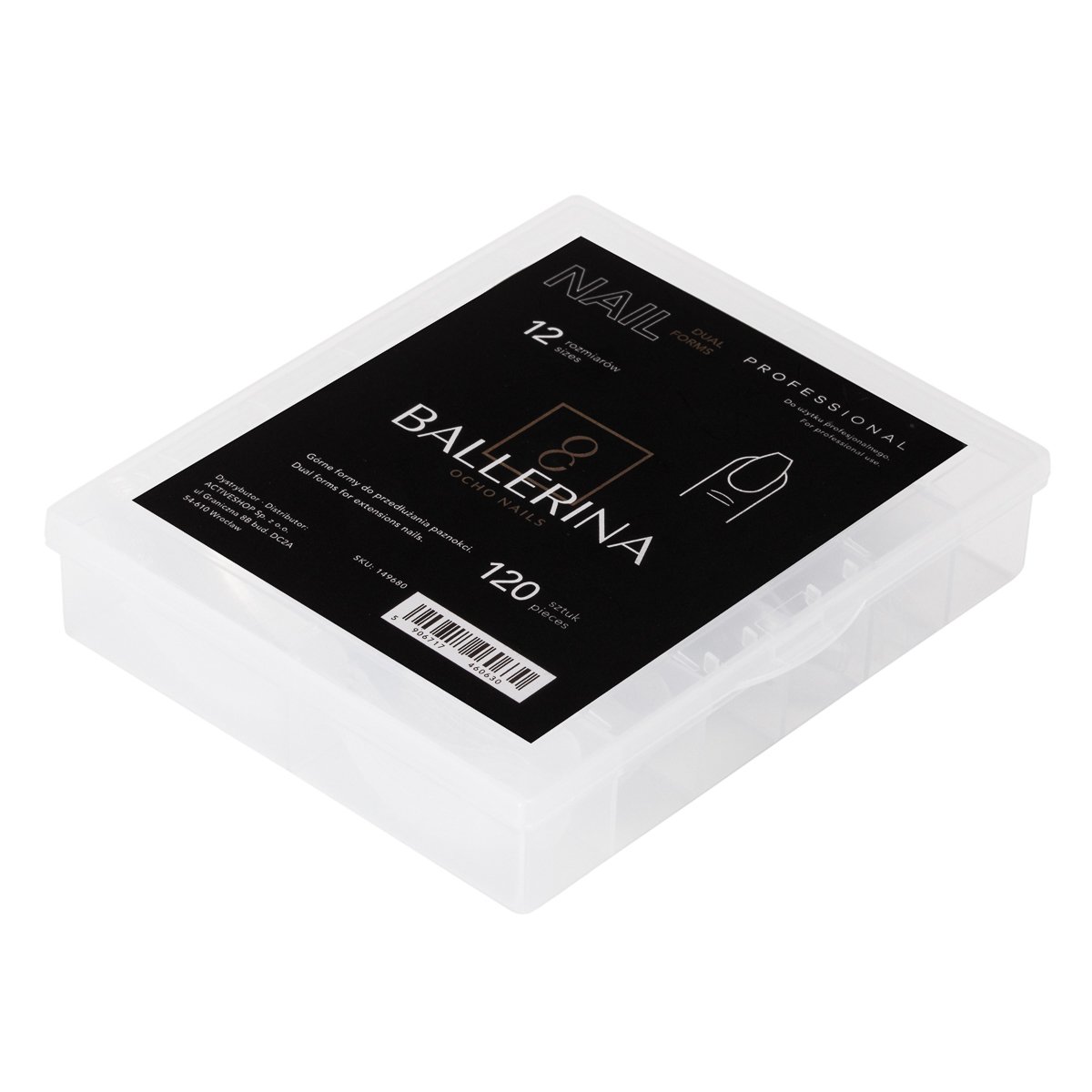 149680_01_1311 OCHO NAILS Dual Forms Ballerina 120 Pcs. - Image 1