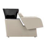 Λουτήρας Κομμωτηρίου  Gabbiano  Elda Gray & Beige - Image 4