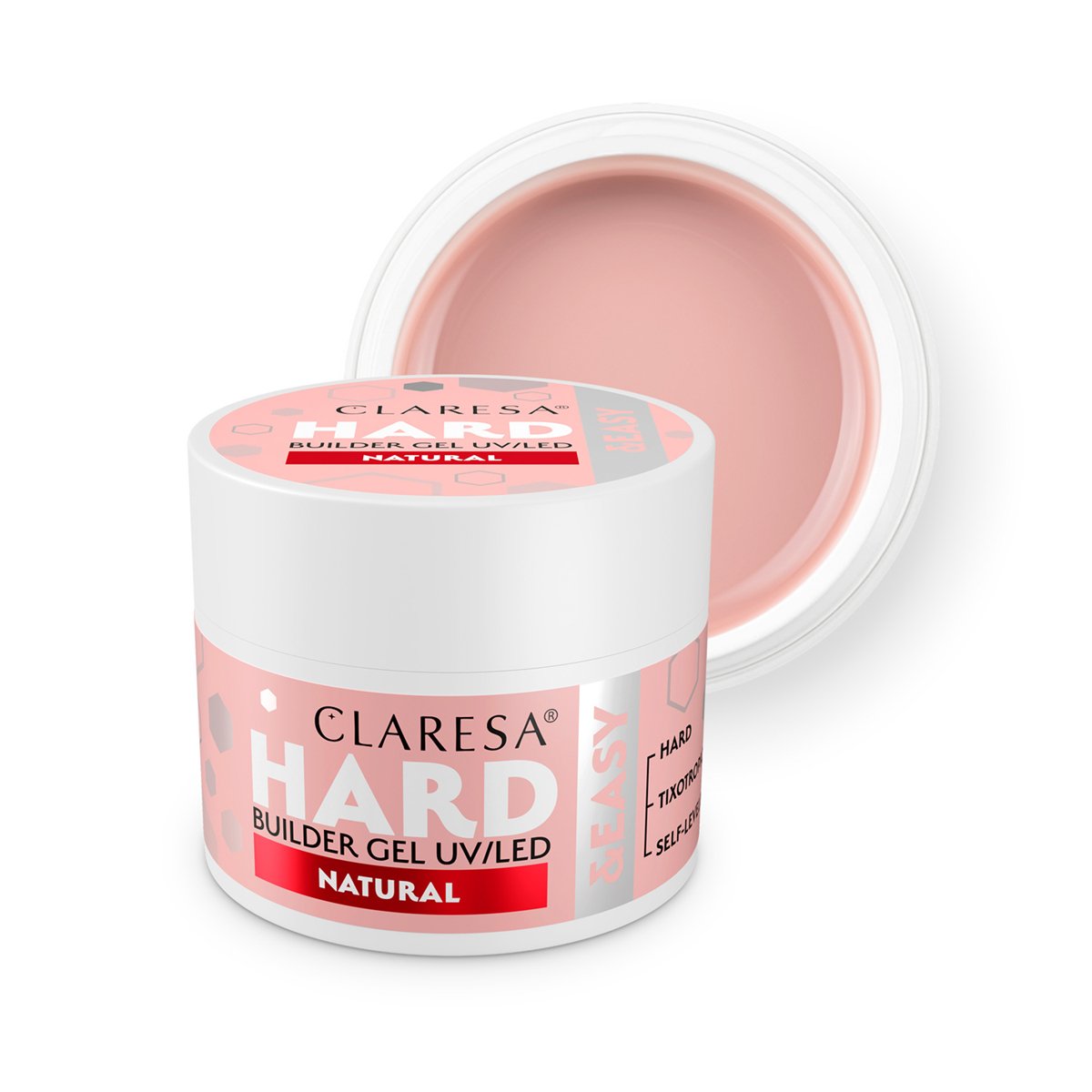 155604_01_1811 CLARESA HARD&EASY BUILDER GEL NATURAL 45g - Image 1