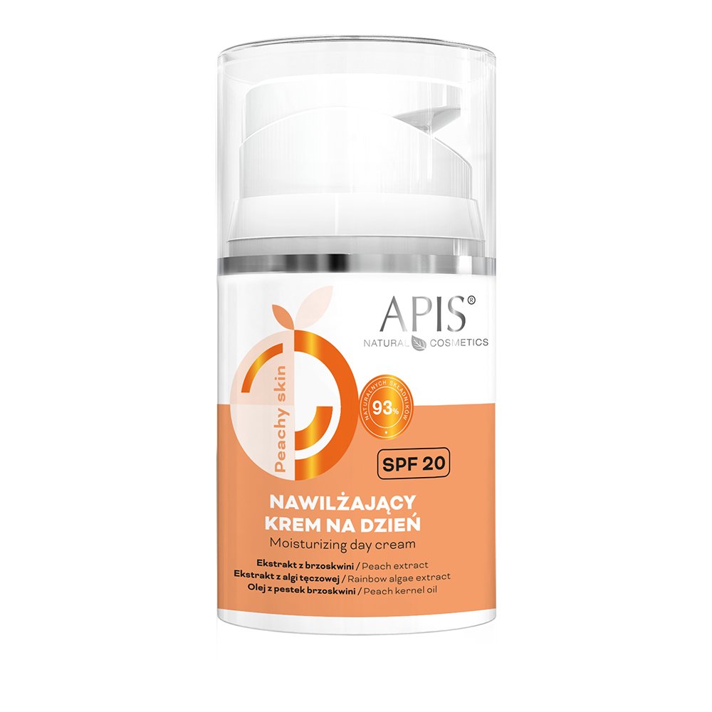 155687_01_1012 Apis PEACHY SKIN Ενυδατική Κρέμα Ημέρας SPF 20 50 ml - Image 1
