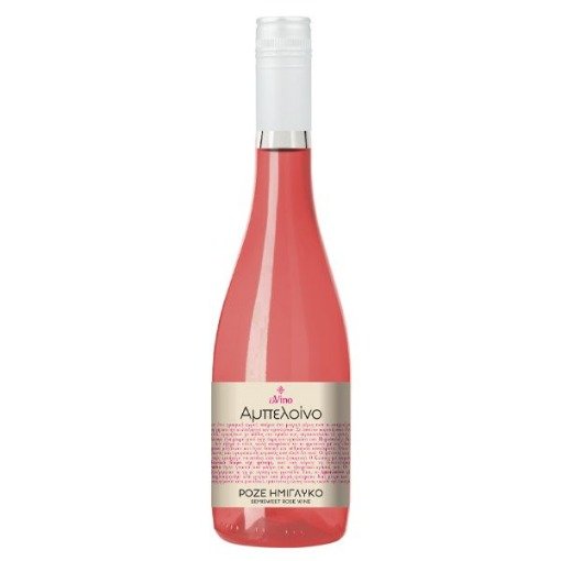 ελVino ΑΜΠΕΛΟΙΝΟ 500ml - Ροζέ Ημίγλυκος 11%vol