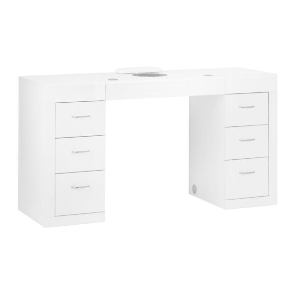 Γραφείο Μανικιούρ 324 Με Απορροφητήρα Σκόνης Λευκό