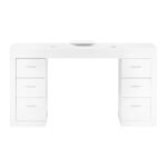 Γραφείο Μανικιούρ 324 Με Απορροφητήρα Σκόνης Λευκό - Image 2