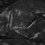 Πλαστικό Φύλλο Μιας Χρήσης Με Ελαστική Ταινία, Μαύρο - Image 3