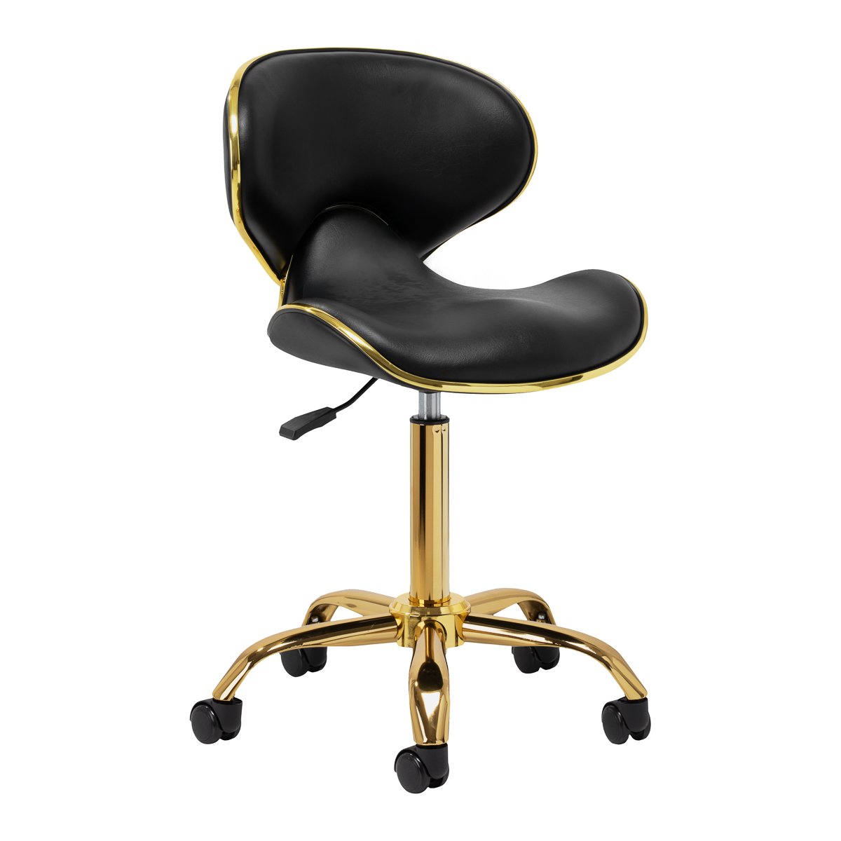 155727_01_1201 Gabbiano cosmetic stool Q-4599G black V2 - Image 1