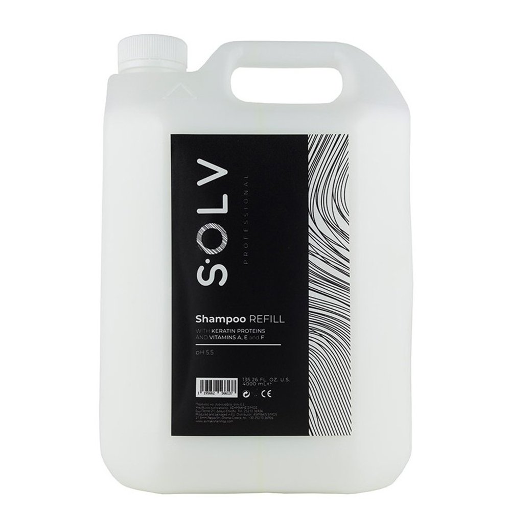 Solv-hair-shampoo-4000ml Solv Σαμπουάν Κερατίνης 4L - Image 1