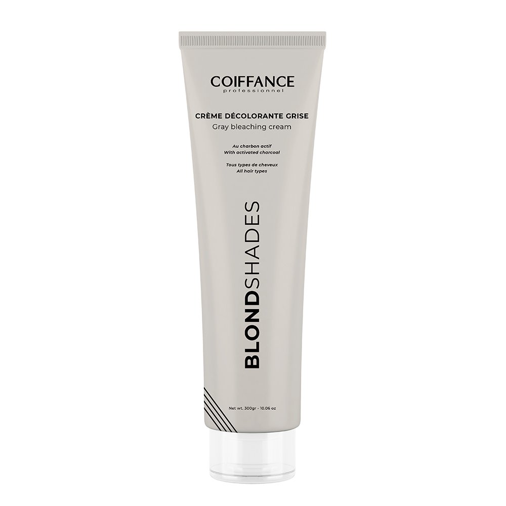 9-levels-bleaching-cream-300gr Coiffance Grey Bleaching Cream With Activated Charcoal 9 Levels 300gr - Image 1