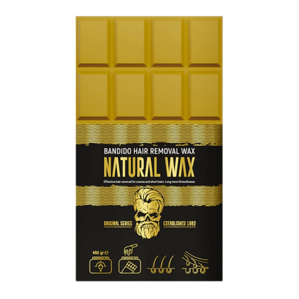 BANDIDO-HAIR-REMOVAL-WAX-NATURAL BANDIDO HAIR REMOVAL WAX NATURAL -500ml - Image 1