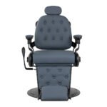 Barber's chair Gabbiano Francesco graphite with a black base second class - Image 2