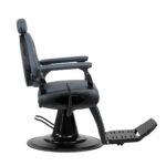Barber's chair Gabbiano Francesco graphite with a black base second class - Image 4