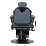 Barber chair Gabbiano Francesco graphite with brushed frame second class - Image 3