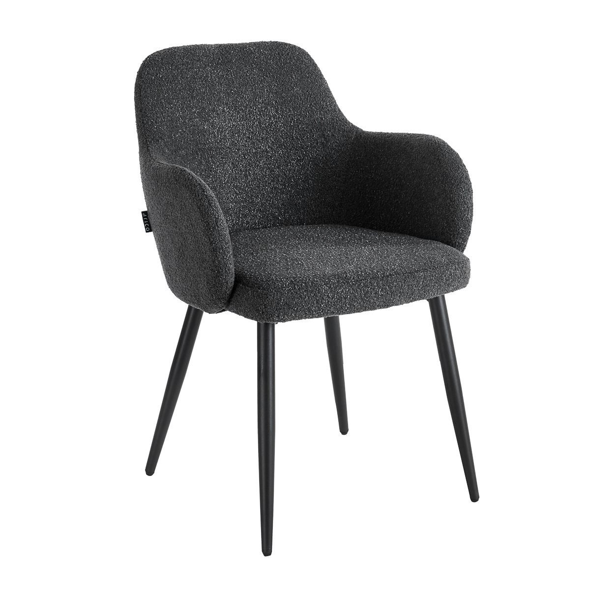 155312_01_0306 Καρέκλα 4Rico Intra Black - Image 1