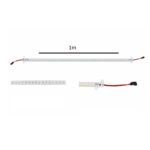LED Μπάρα Φωτισμού 1 Μέτρου 6000K 220V 14W- 1 Meter LED Light Bar 6000K - Image 4