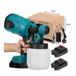 Πιστόλι Βαφής με 2 Μπαταρίες  - Professional Power Tools Portable Spray Gun Li-ion - Image 4