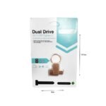 USB Stick Treqa UP-02 8-32GB USB 3.0 με σύνδεση USB-A & USB-C - Image 5
