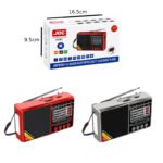 Φορητό Ραδιόφωνο Bluetooth JOC H10BT AM/FM/SW με USB, TF & Επαναφορτιζόμενη Μπαταρία - JOC H10BT Portable Bluetooth AM/FM/SW Radio with USB, TF & Rechargeable Battery - Image 3