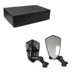 Καθρέφτες Μηχανής Universal CNC Αλουμινίου - Universal CNC Aluminum Motorcycle Mirrors Set