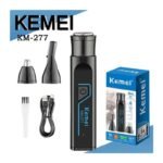 Kemei Ξυριστική Μηχανή Προσώπου Επαναφορτιζόμενη KM-277 - 3in1 Multifunction Shaving Kit KM-277