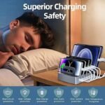 Andowl Σταθμός Γρήγορης Φόρτισης 6 Θέσεων Q-XW78 - Fast Charging Station - Image 4