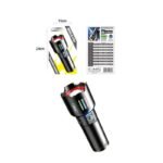 Ισχυρός Φακός Χειρός Επαναφορτιζόμενος LED Laser Andowl Q-ST80 - Strong Light Flashlight - Image 4