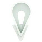 Λάμπα τοίχου θερμό φως 4202 - DROP SHAPE WALL LAMP WARM LIGHT