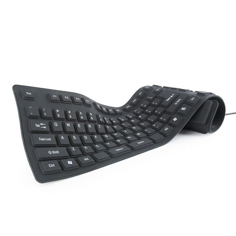 KB-109F-B_hires_photo-bf69bea5-e052-4a4c-b164-cd152169fd9a Πληκτρολόγιο Σιλικόνης - Image 1