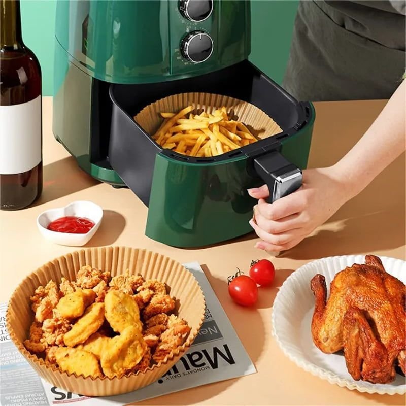 Z692042-3 Bellhowell Αντικολλητικό Χαρτί για Air Fryer 50τμχ - Air fryer pad paper - Image 1