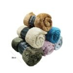 Sidirela Κουβέρτα Fannel Zig-Zag 200x220cm – Fleece Blanket - Image 2