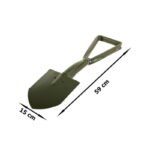 Πτυσσόμενο μεταλλικό φτυάρι Survivors - Folding metal shovel - Image 2